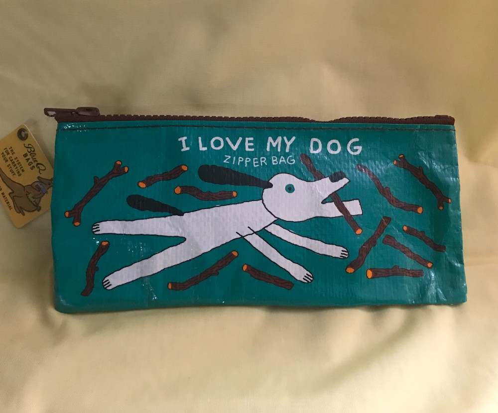 I Love My Dog Pencil Case