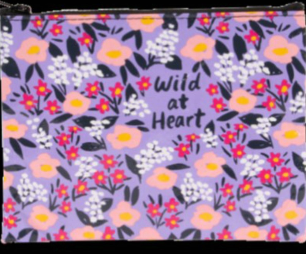 Wild At Heart Zippered Pouch